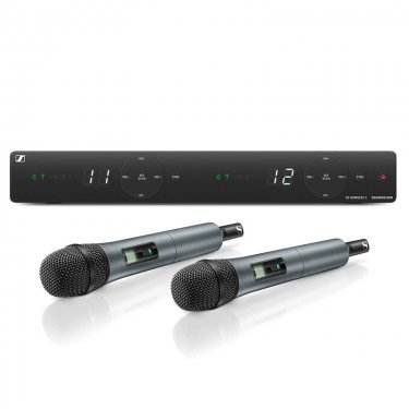 山东Sennheiser 森海塞尔 XS WIRELESS 1 DUAL 一拖二无线话筒 手持无线麦克风 2通道无线话筒