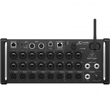 山东百灵达 Behringer XR18 18路机架式数字调音台 iPad调音台 数字机架式调音台 iPad数字调音台 平板调音台 内置WIFI 录音混音扩声混音台 可自动混音 多轨录音