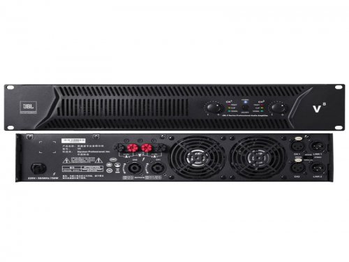 山东JBL V8 功放 卡拉OK功放 KTV双通道会议功放 功率放大器