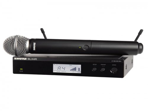 山东舒尔 BLX14R/SM58 Shure 无线手持话筒 演出麦克风
