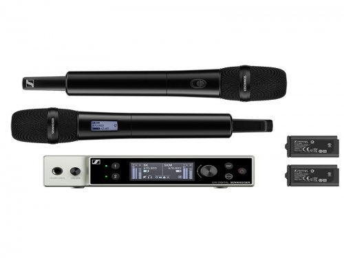 山东森海赛尔 EW-DX 835-S SET 一拖二无线麦克风 教学会议舞台演出直播无线话筒 Sennheiser